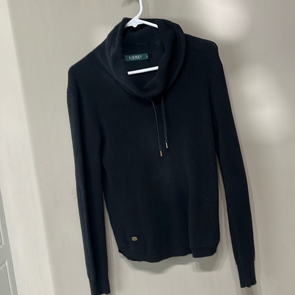 Lauren size M cowl neck sweater